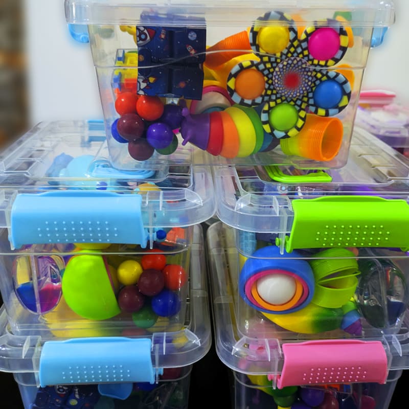 Kit sensorial Descubre - Herramientas para la autorregulación, para canalizar emociones y para generar espacios de calma y tranquilidad. Autismo, TDHA