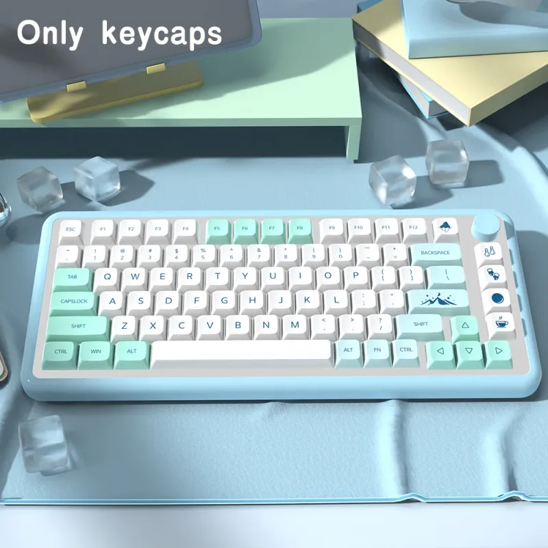 Keycaps - Juego de 139 teclas PBT en español, Perfil XDA, para teclado mecánico MX Switch, ISO Enter