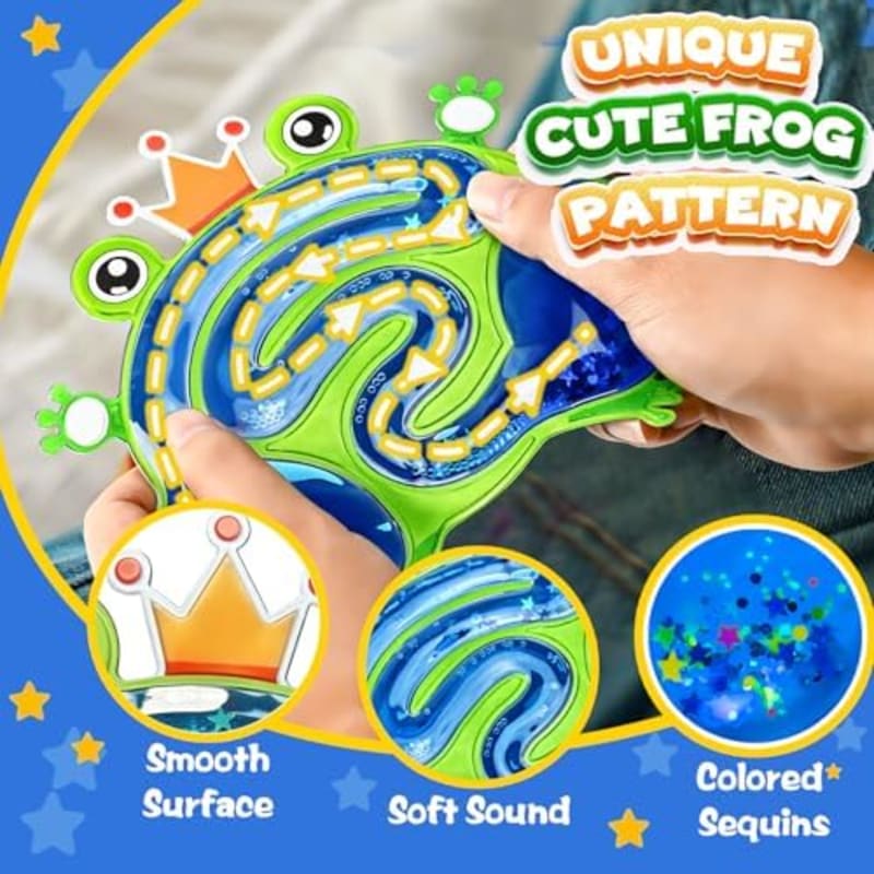 Juguete Sensorial en forma de Rana Antiestrés para Niños, Productos Sensoriales para Autismo, Juguetes de Viaje, Juguete Calmante