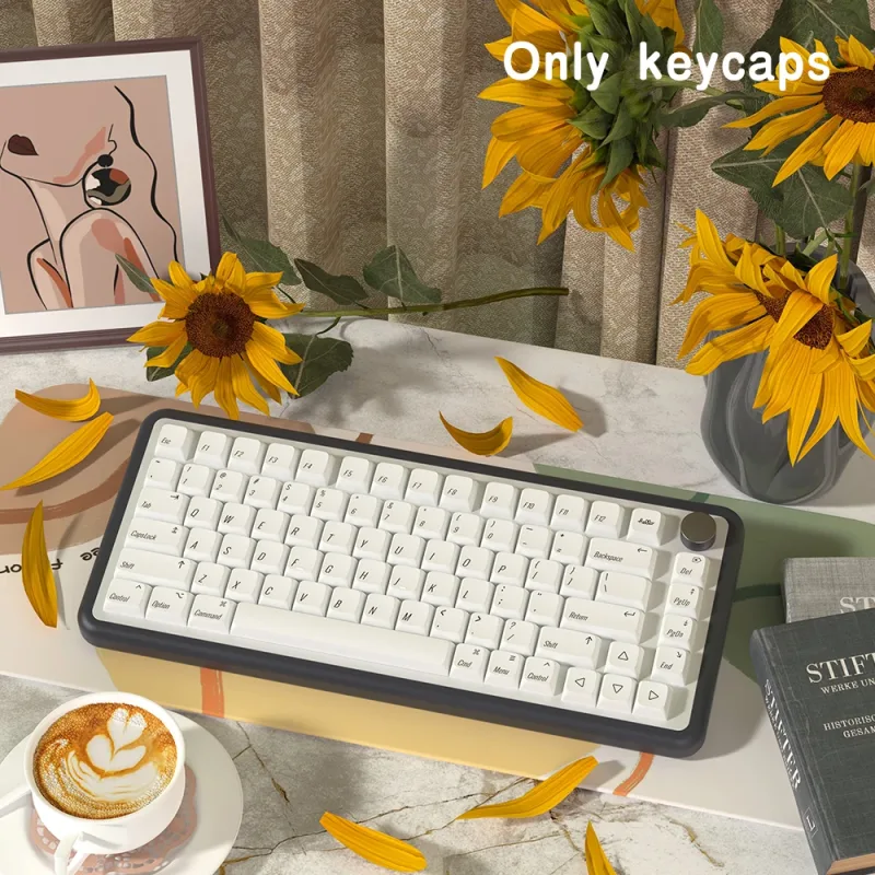 Keycaps - Juego de 139 teclas PBT en español, Perfil XDA, para teclado mecánico MX Switch, ISO Enter