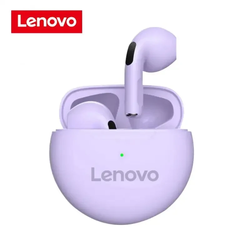 Lenovo auriculares TWS Air Pro6, inalámbricos por Bluetooth, con micrófono, 9D, estéreo Pro 6, para Xiaomi, Samsung