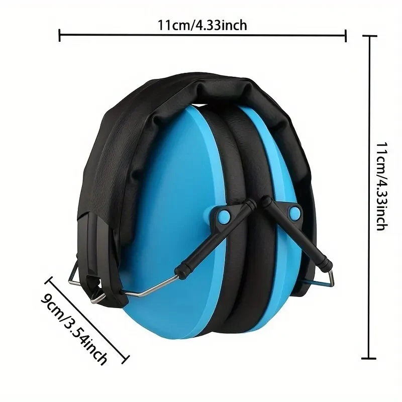 Orejeras de protección auditiva para niños y bebés, orejeras con reducción de ruido, seguridad NRR ajustable, 25dB