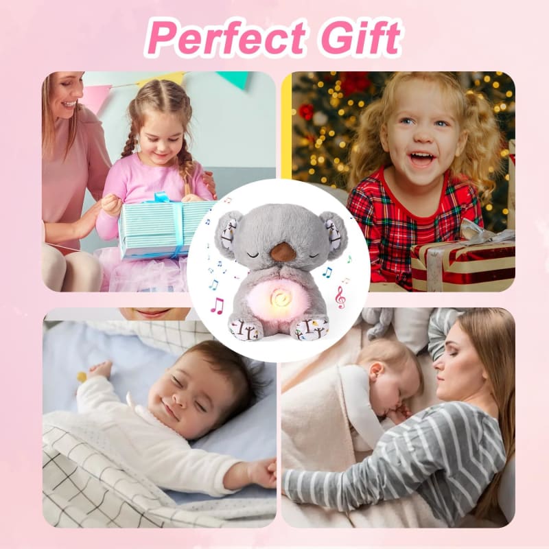 Koala Respiración con luces musicales sensoriales, Koala calma y ayuda con el descanso y relajación