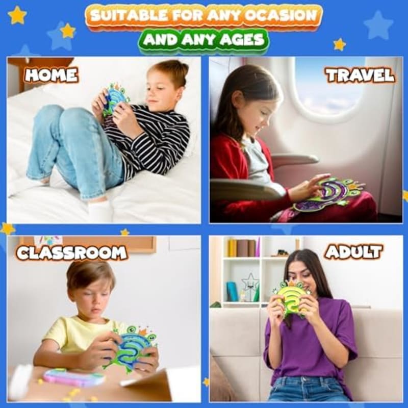 Juguete Sensorial en forma de Rana Antiestrés para Niños, Productos Sensoriales para Autismo, Juguetes de Viaje, Juguete Calmante