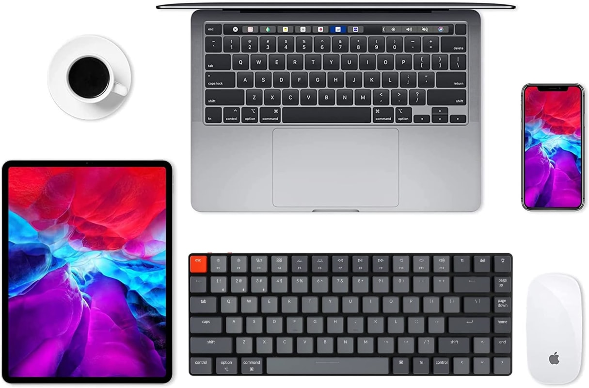 Keychrone K3 versión 2 Bluetooth , Teclado mecánico inalámbrico 84 teclas 75%, con interruptor Gateron de perfil bajo