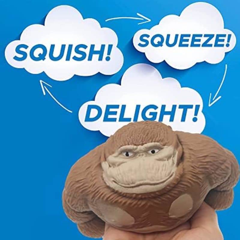 Gorila Squeeze Antiestrés aplasta y estira este juguete para aliviar el estrés para niños y adultos