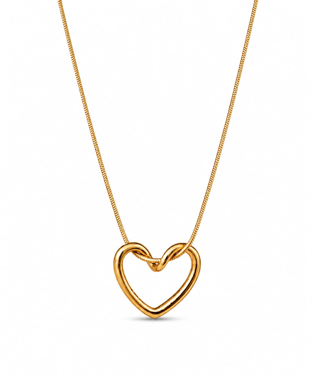 Gold Heart Necklace