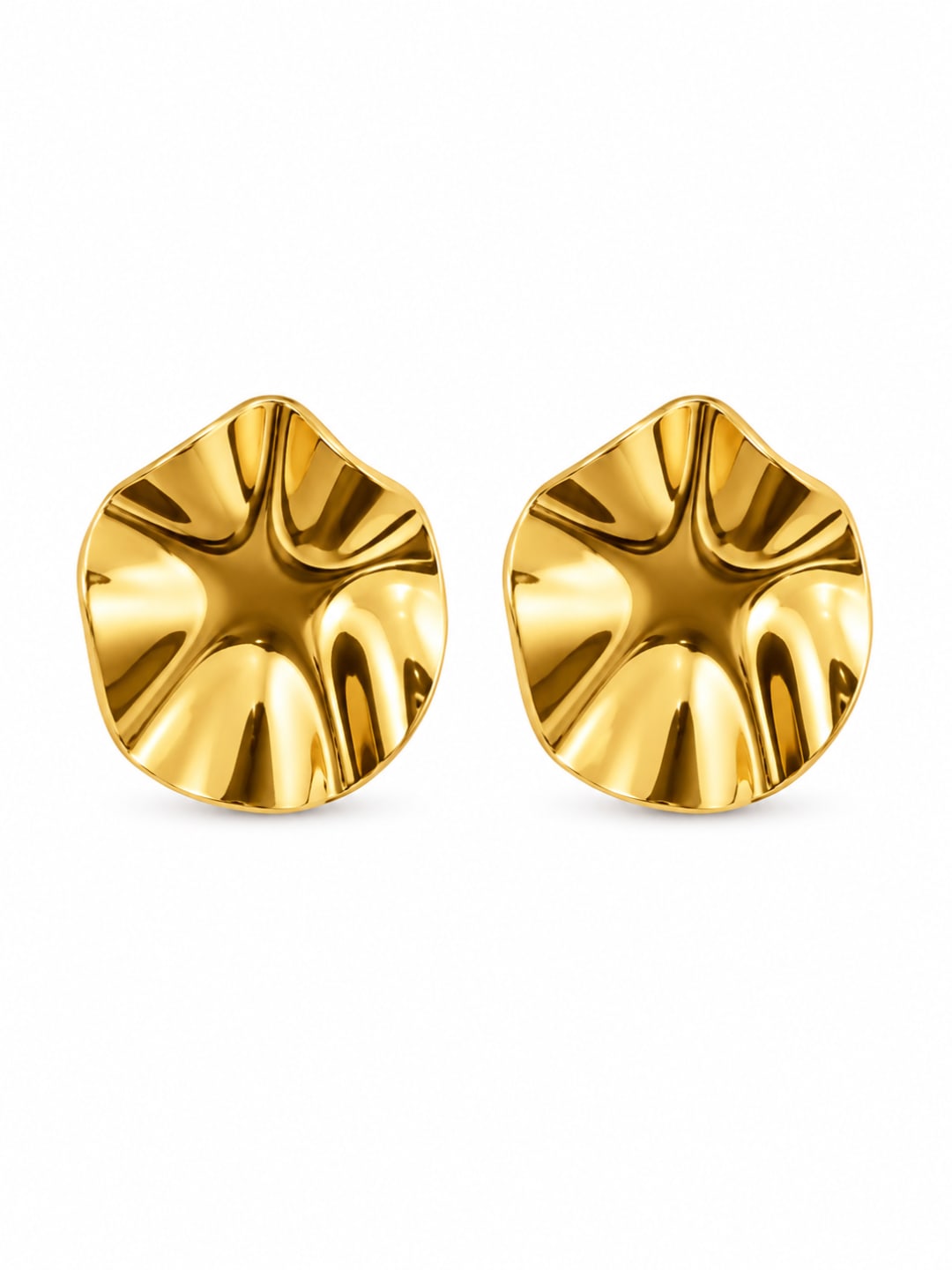 Gold-Tone Stud Earrings