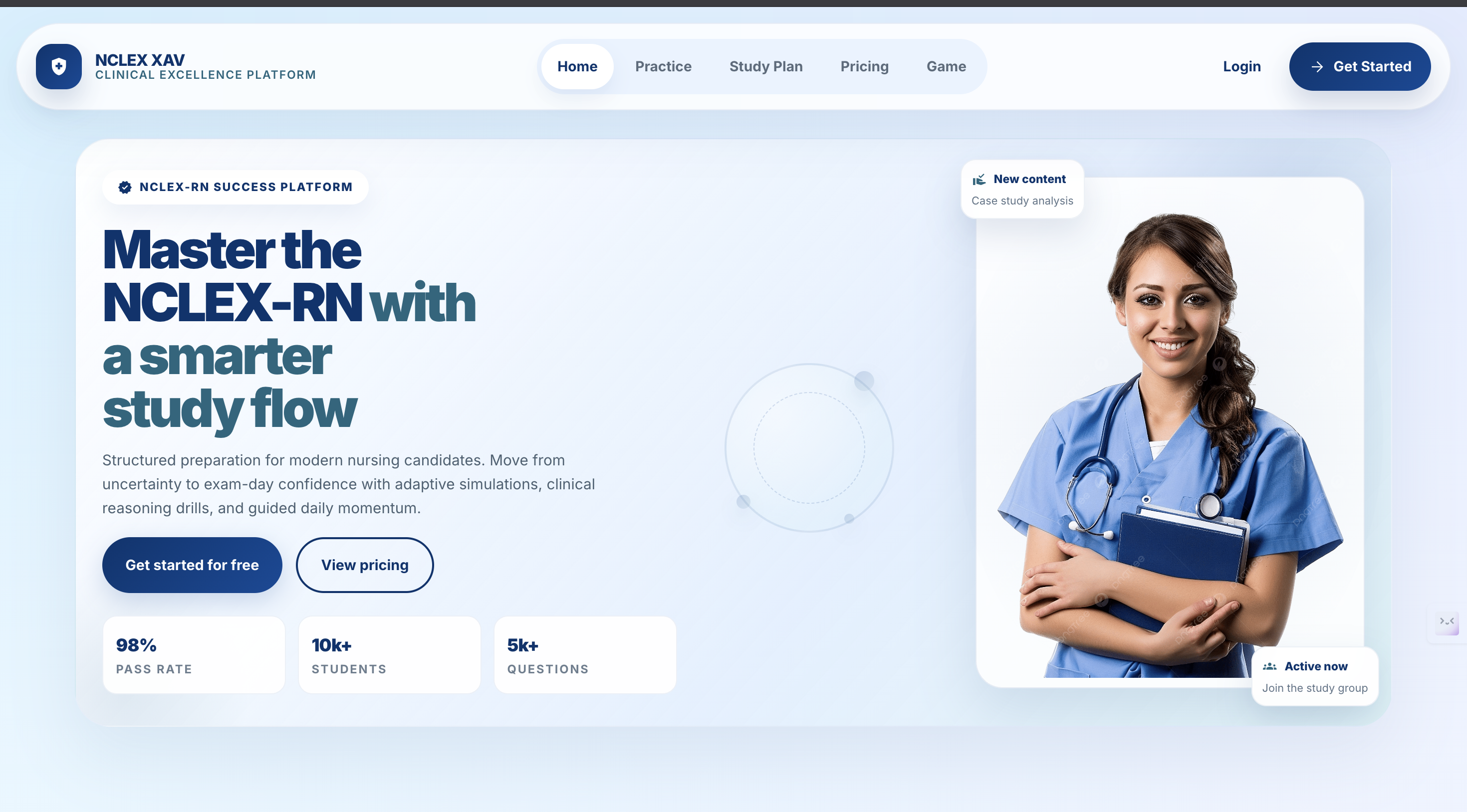 NCLEX-RN prep platform
