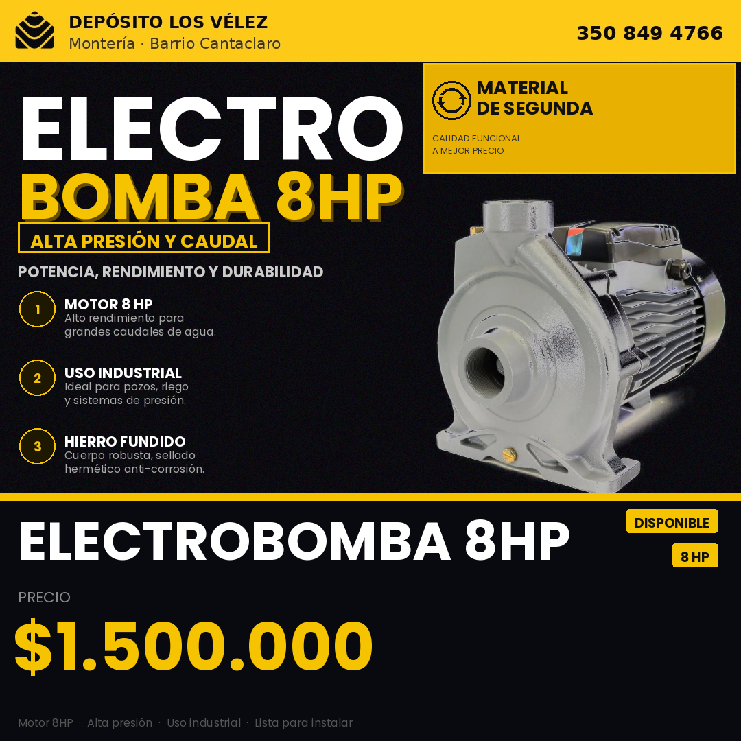 Electrobomba grande