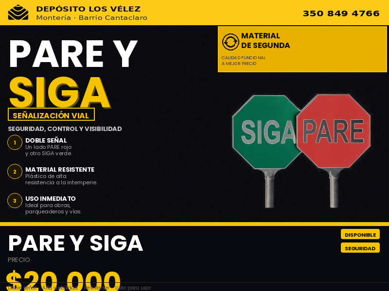 Paleta pare y siga