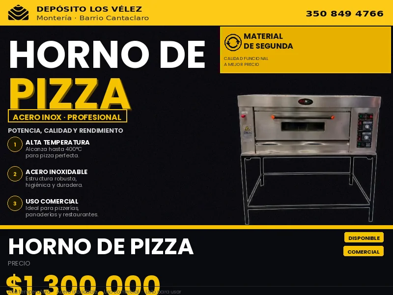 Horno pizzero