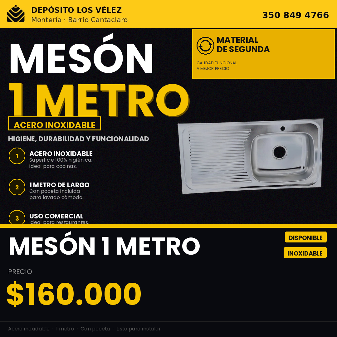 Mesón 1m