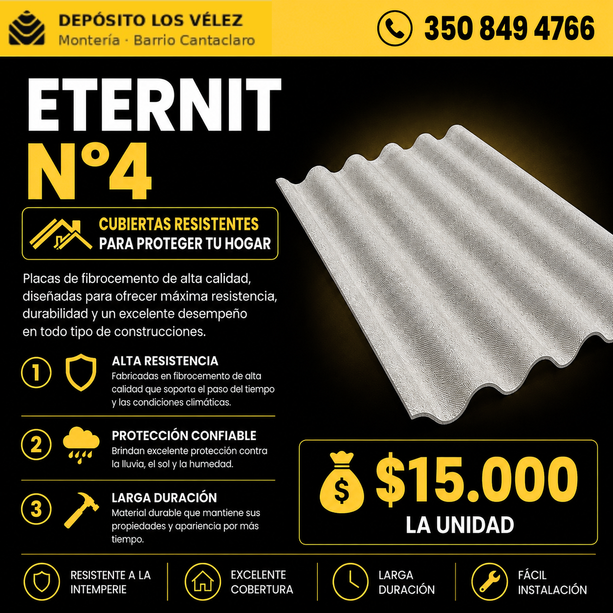 Guayua eléctrica aluminio N4