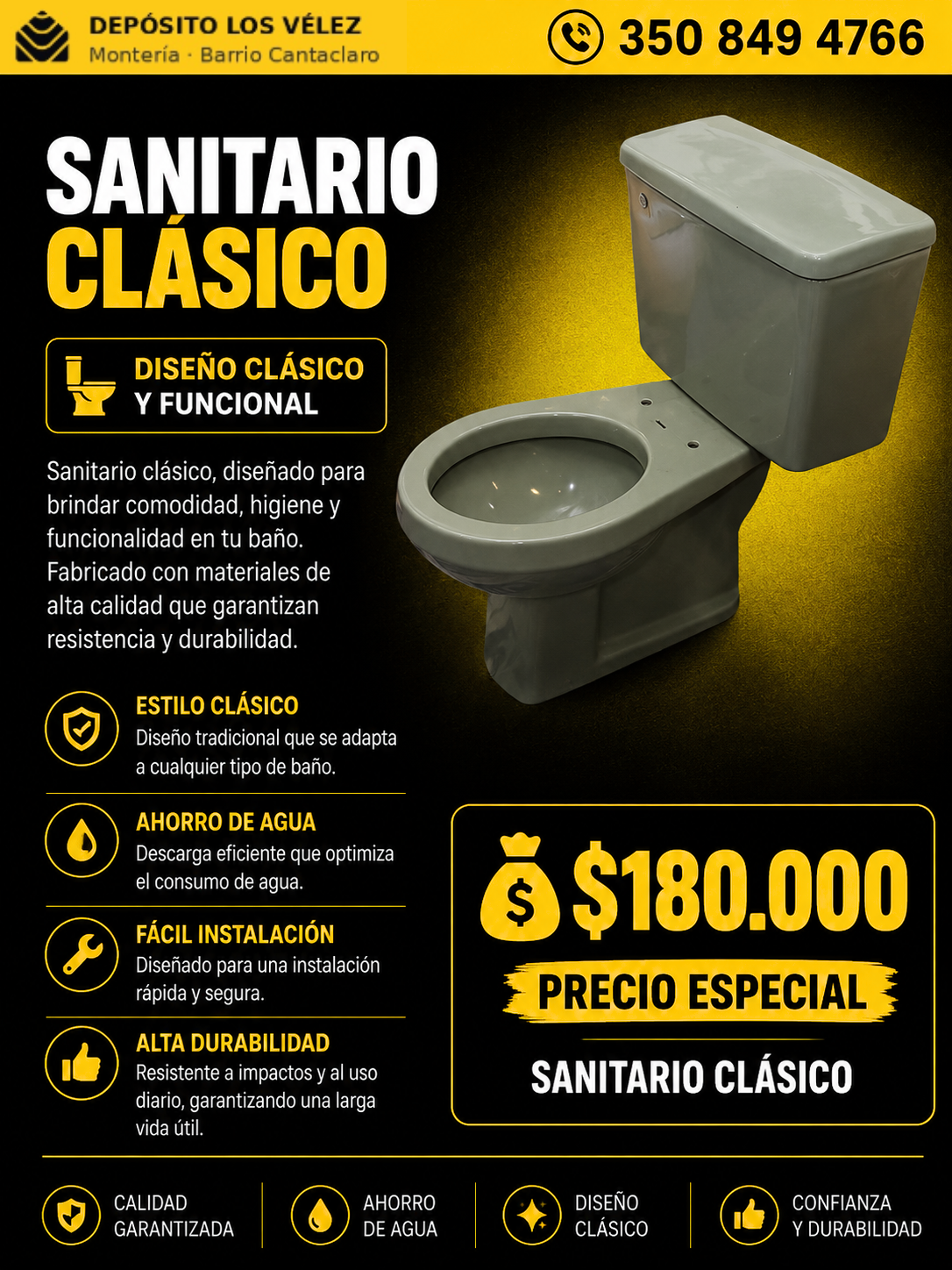 Sanitario clásico