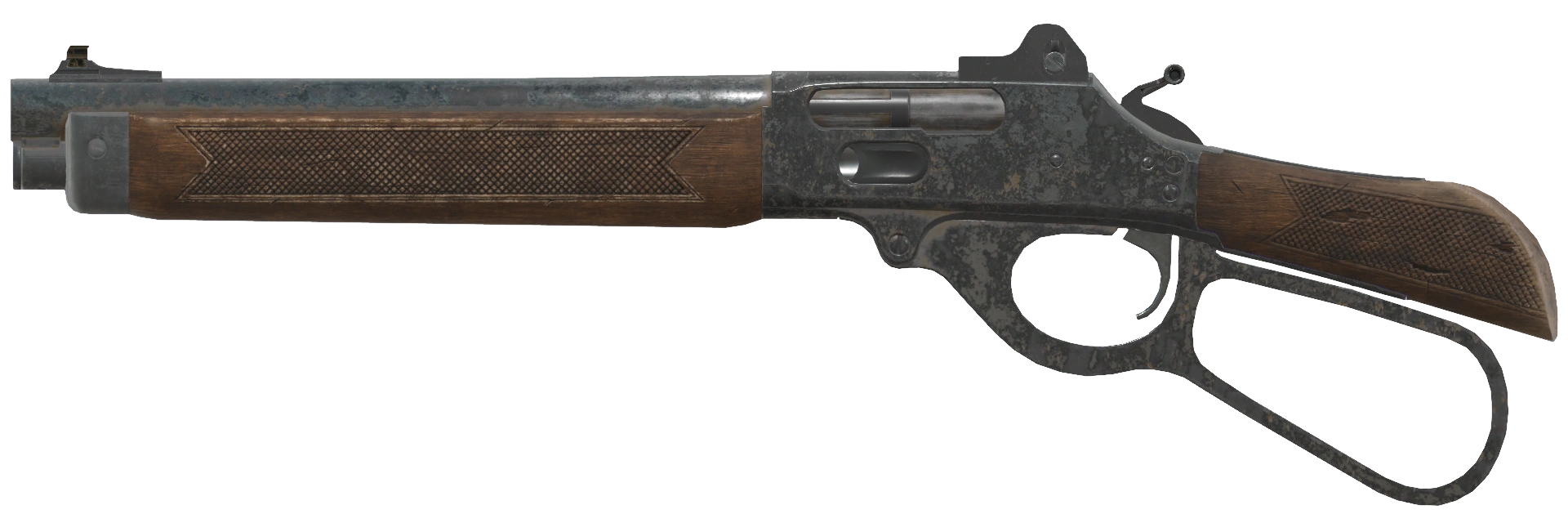 Lever action rifle