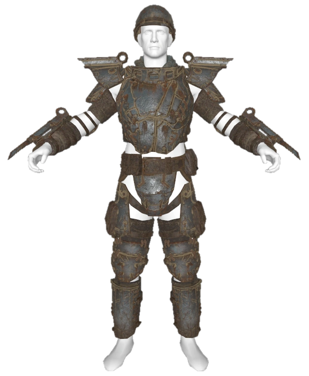 Metal Armour - Left Leg