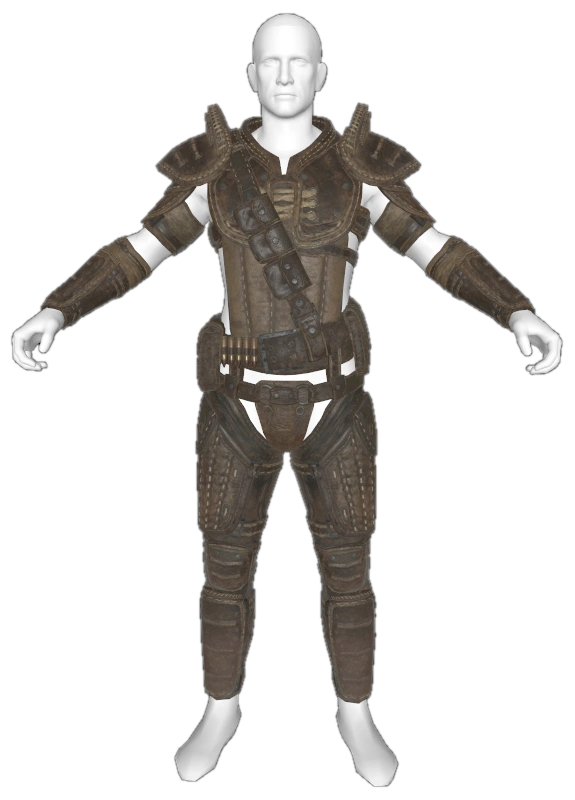 Leather Armour - Left Leg