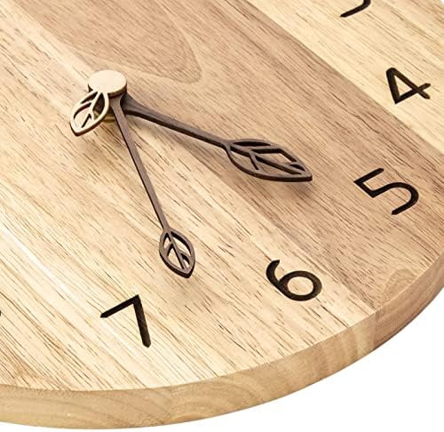 Vue 5 de Vivilinen Horloge Murale Bois