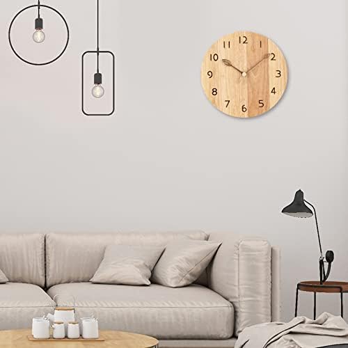 Vue 7 de Vivilinen Horloge Murale Bois