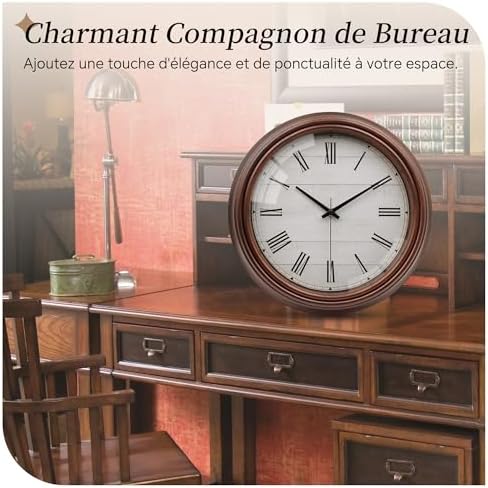 Vue 6 de Vikmari Vintage Horloge Murale