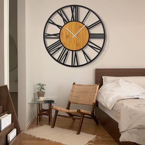 Vue 6 de Horloge Murale Ronde En