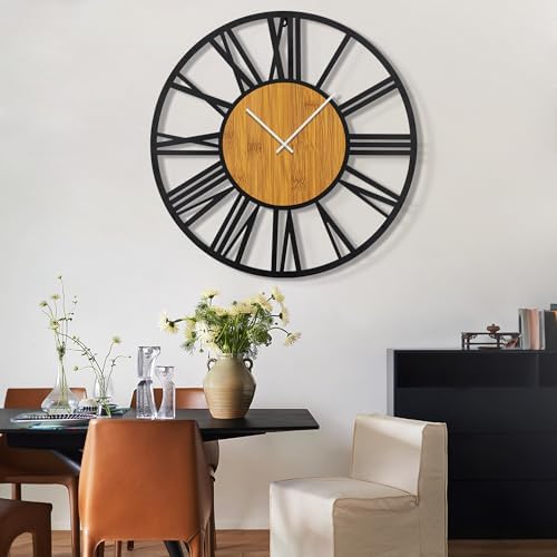 Vue 7 de Horloge Murale Ronde En