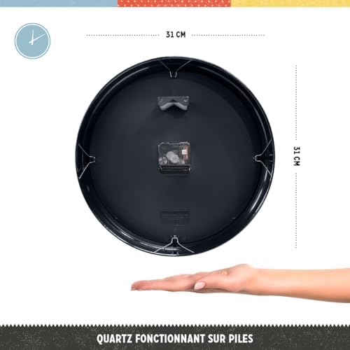 Vue 2 de Nostalgicart Horloge Retro