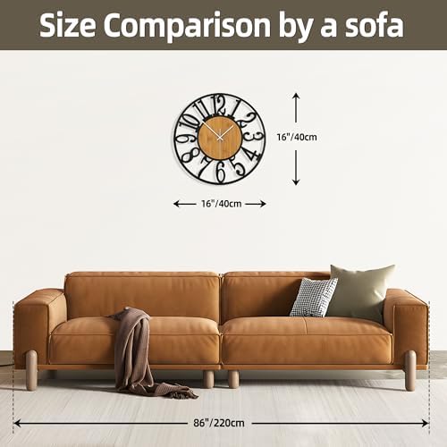 Vue 3 de Pouces Grandes Horloges Murales