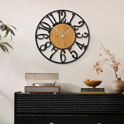 Vue 4 de Pouces Grandes Horloges Murales