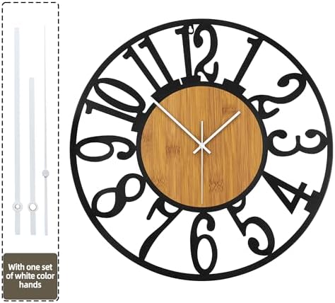 Vue 7 de Pouces Grandes Horloges Murales