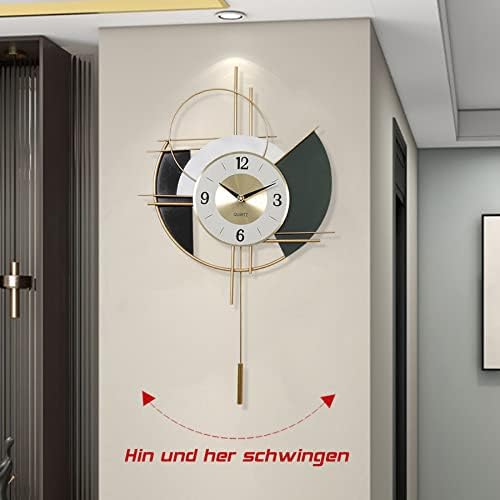 Vue 5 de Horloge Murale Design Moderne