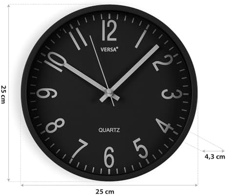 Vue 6 de Versa Raven Horloge Murale