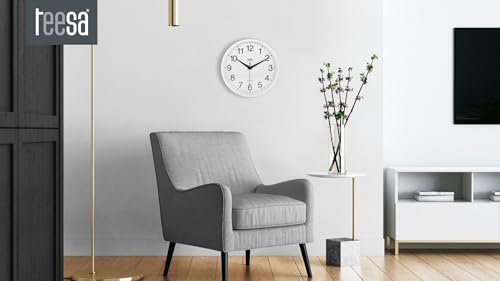 Vue 2 de Teesa Horloge Murale Analogique