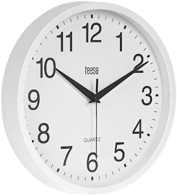 Vue 3 de Teesa Horloge Murale Analogique