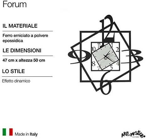 Vue 2 de Arti Mestieri Forum Horloge