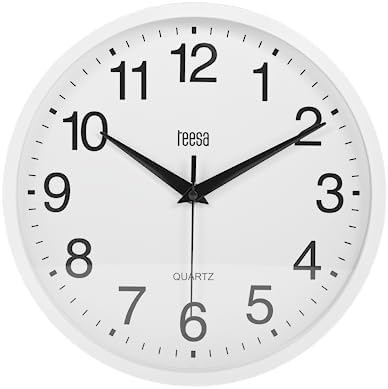 Vue 4 de Teesa Horloge Murale Analogique