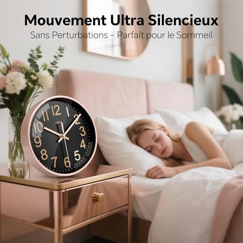 Vue 5 de Vikmari Horloge Murale Cm