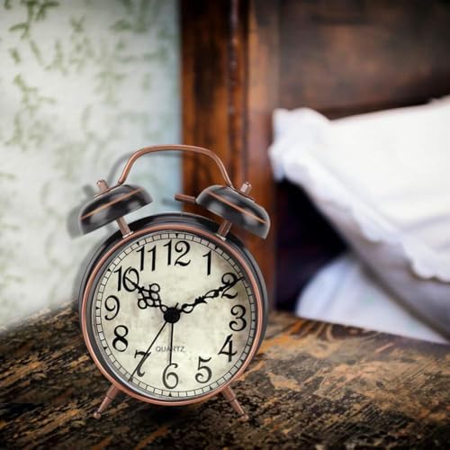 Vue 6 de Reveil Analogique Vintage