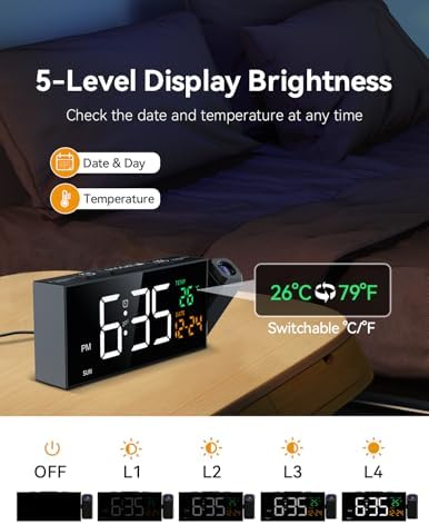 Vue 6 de Reveil Numerique Avec Fonction