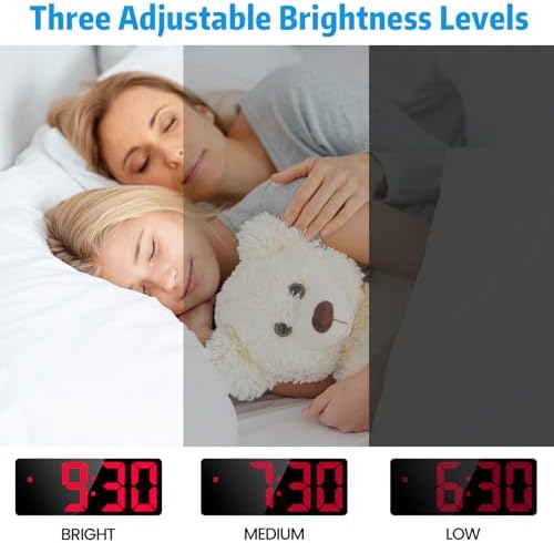 Vue 6 de Reveil Numerique Led Reveil