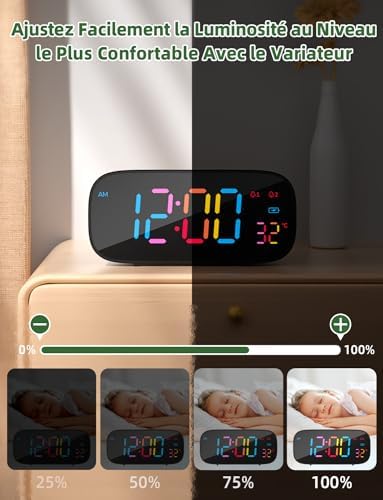 Vue 5 de Liorque Reveil Numerique Reveil