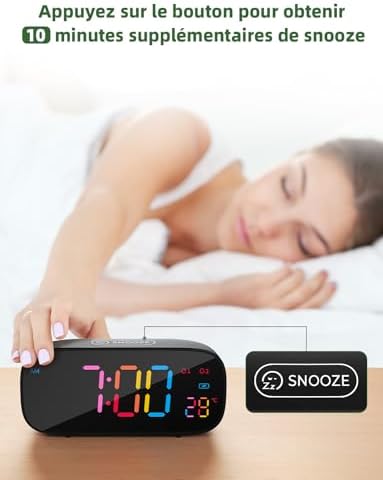 Vue 6 de Liorque Reveil Numerique Reveil