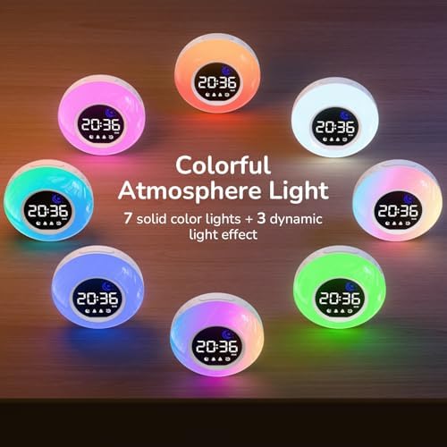 Vue 2 de Reveil Reveil Enfant Lumineux