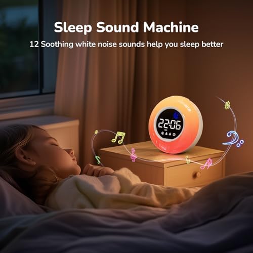 Vue 4 de Reveil Reveil Enfant Lumineux