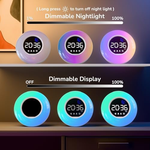 Vue 6 de Reveil Reveil Enfant Lumineux