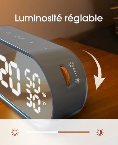 Vue 3 de Reveil Numerique Reveil Avec