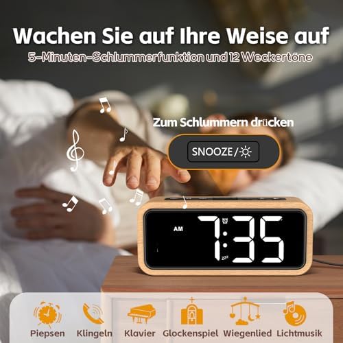 Vue 3 de Reveil Fort Pour Dormir