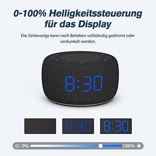 Vue 4 de Reveil Radio Avec Bluetooth