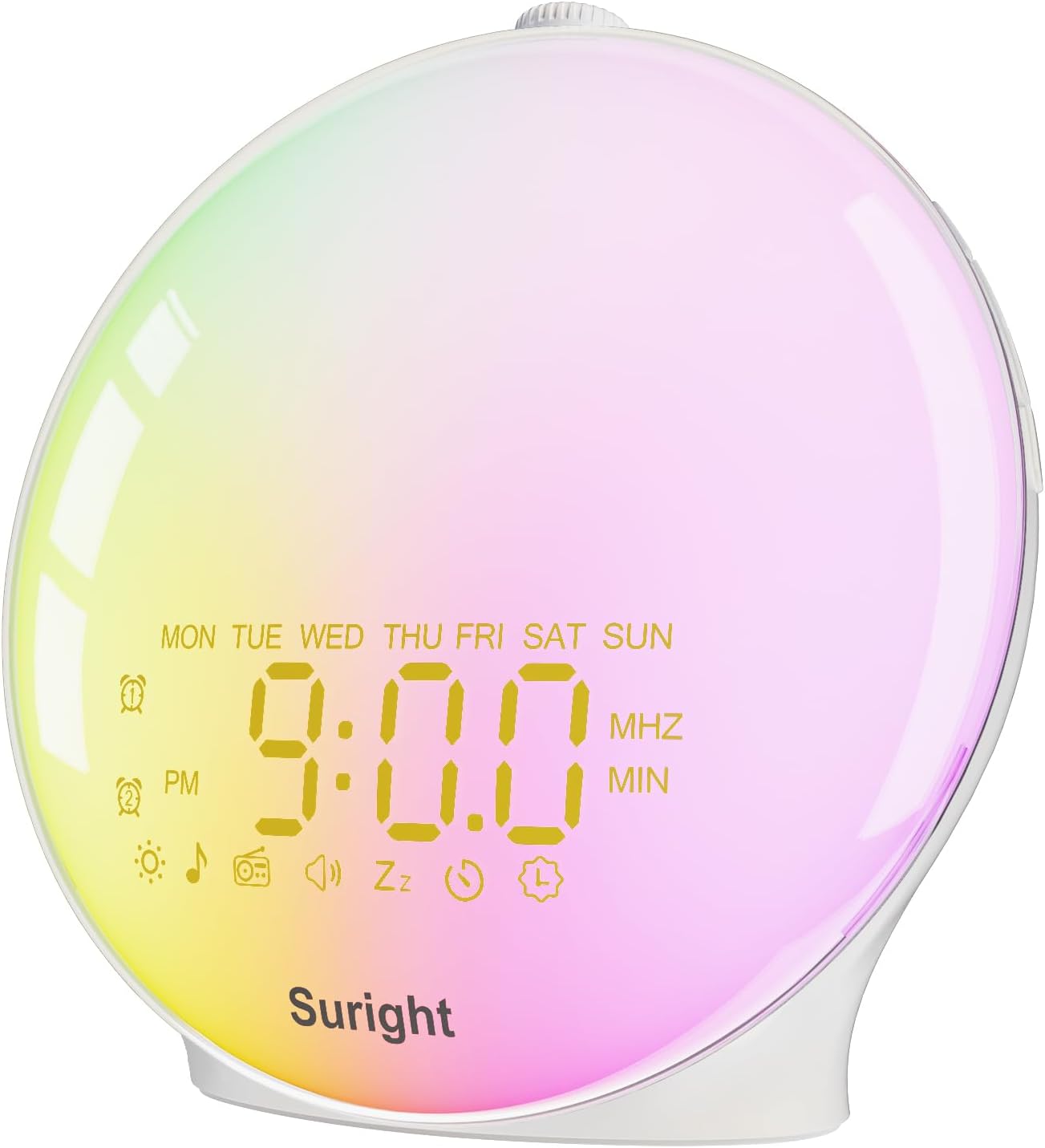 Suright Reveil Lumiere Du